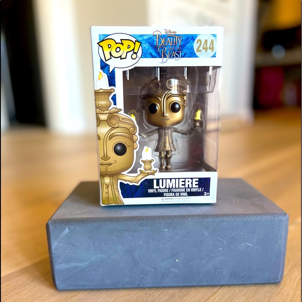 Funko Pop! Disney Beauty And The Beast Lumiere #244 Vinyl Figure 🕯 🌹